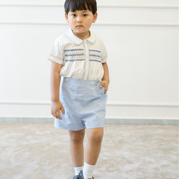 The Lewis Handsmocked Set