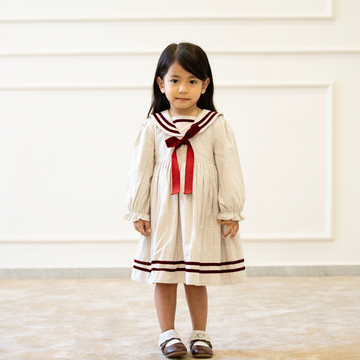 The Penelope Velvet Bow Dress