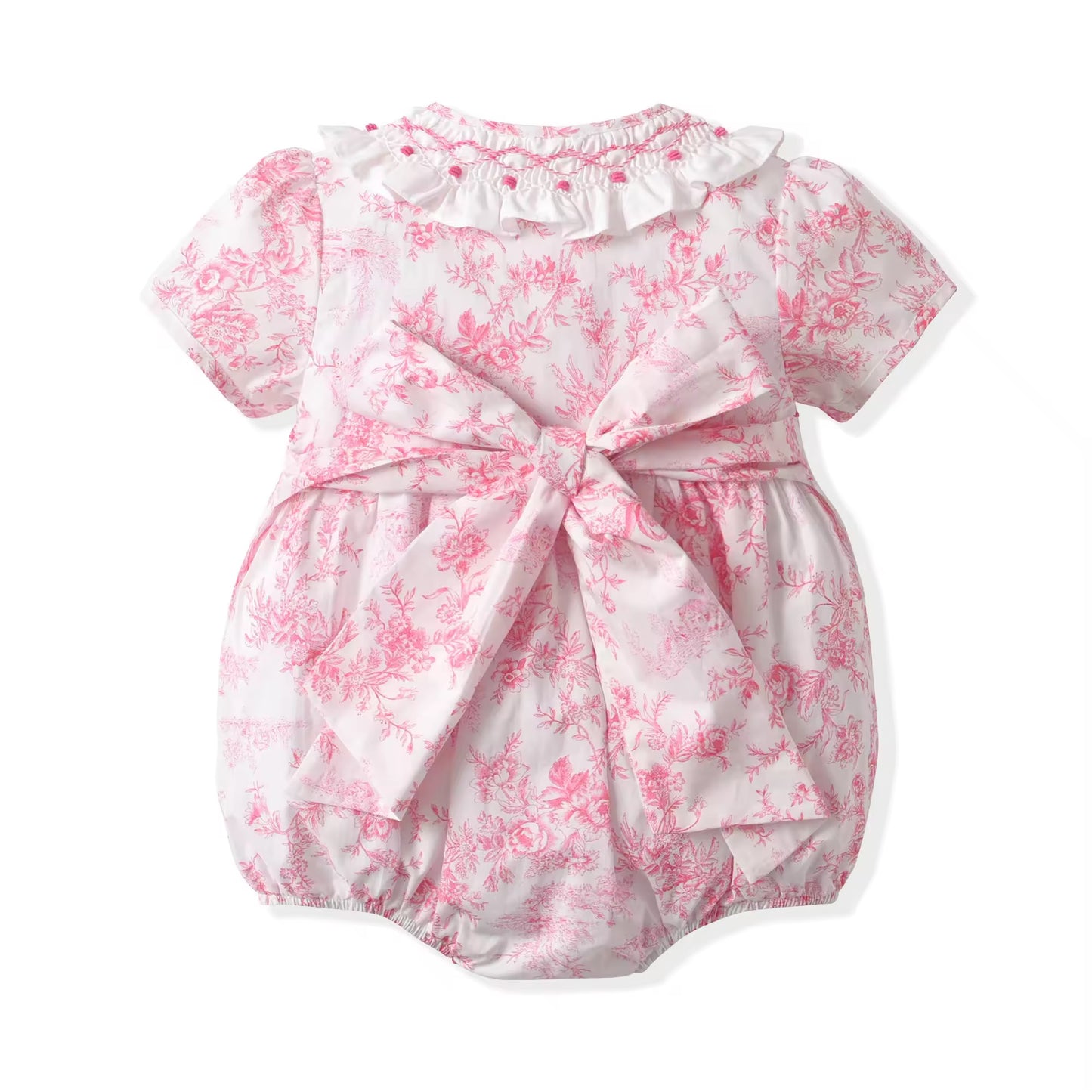 The Rosette Toile romper
