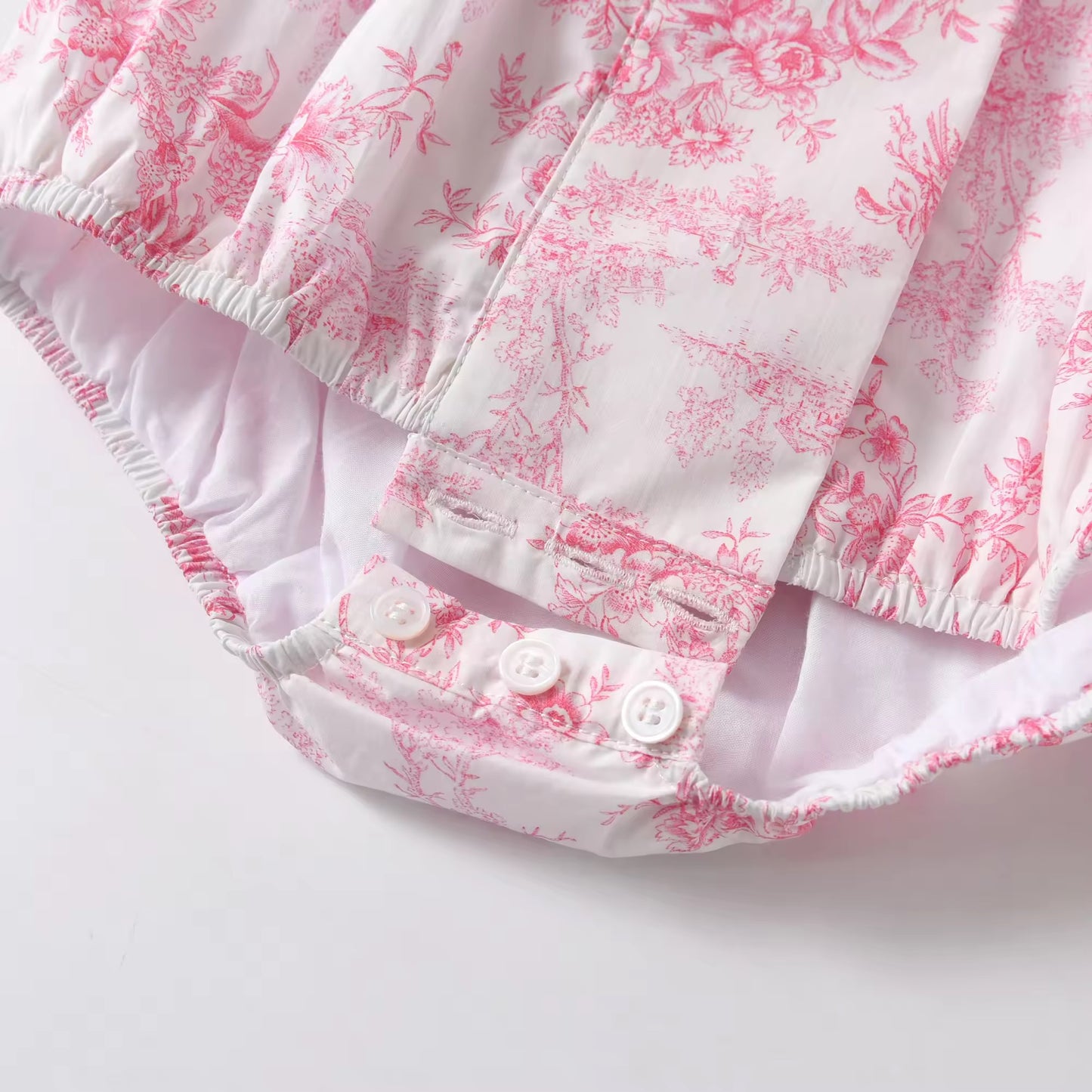 The Rosette Toile romper