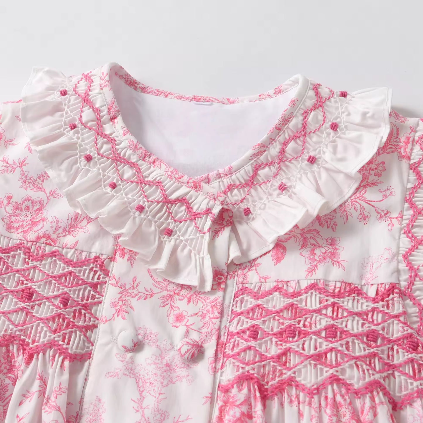 The Rosette Toile dress