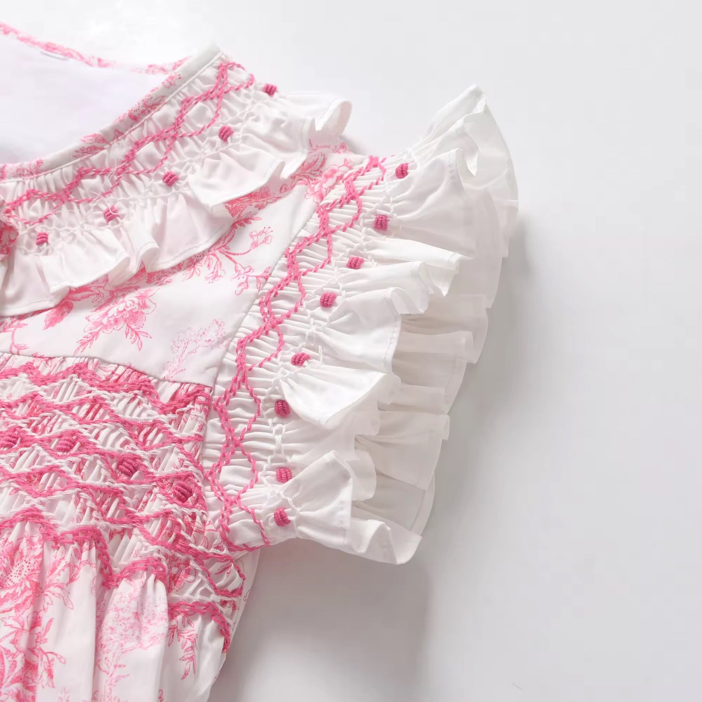 The Rosette Toile dress