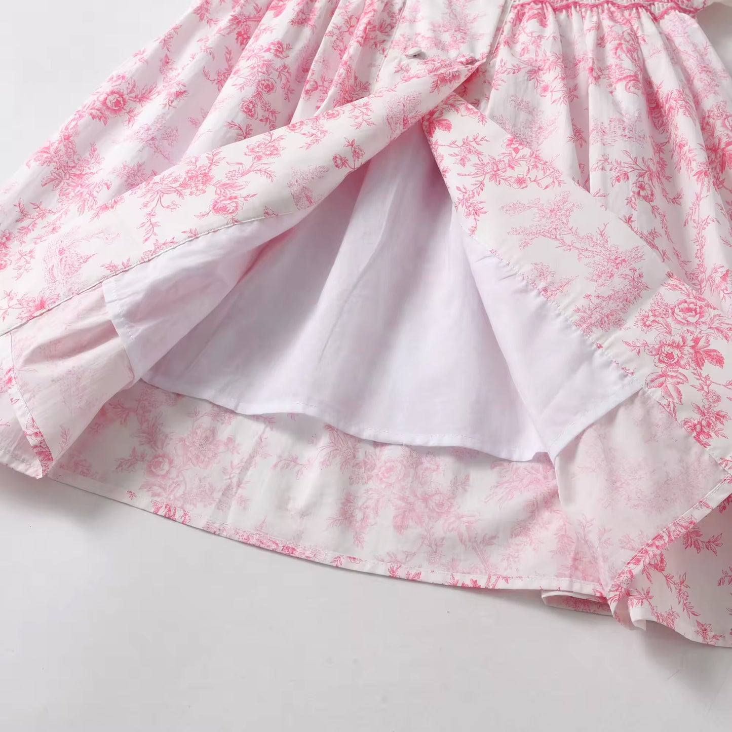 The Rosette Toile dress