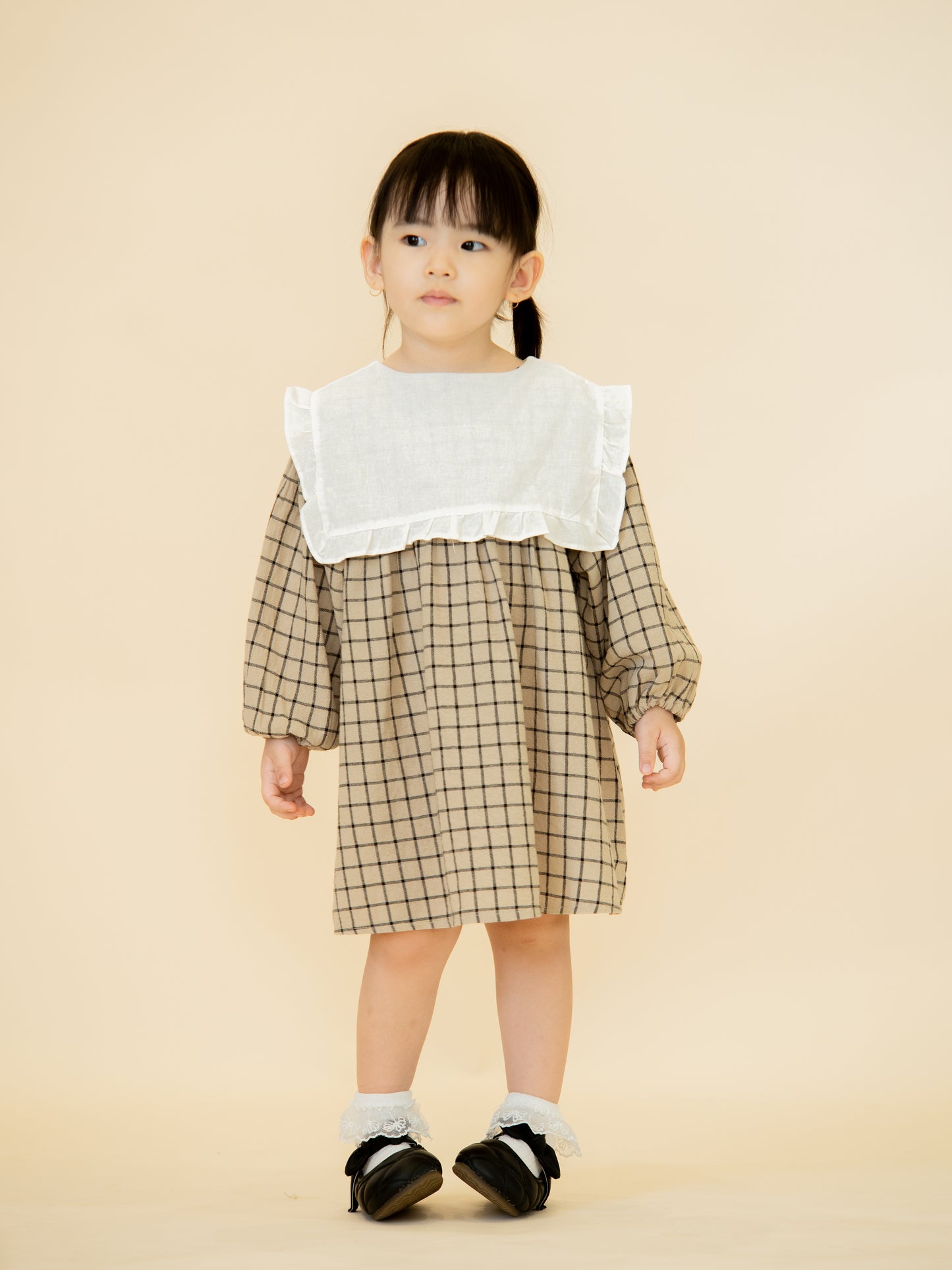 The Autumn check dress
