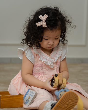 The Charlotte Peach Dress