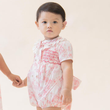 The Rosette Toile romper