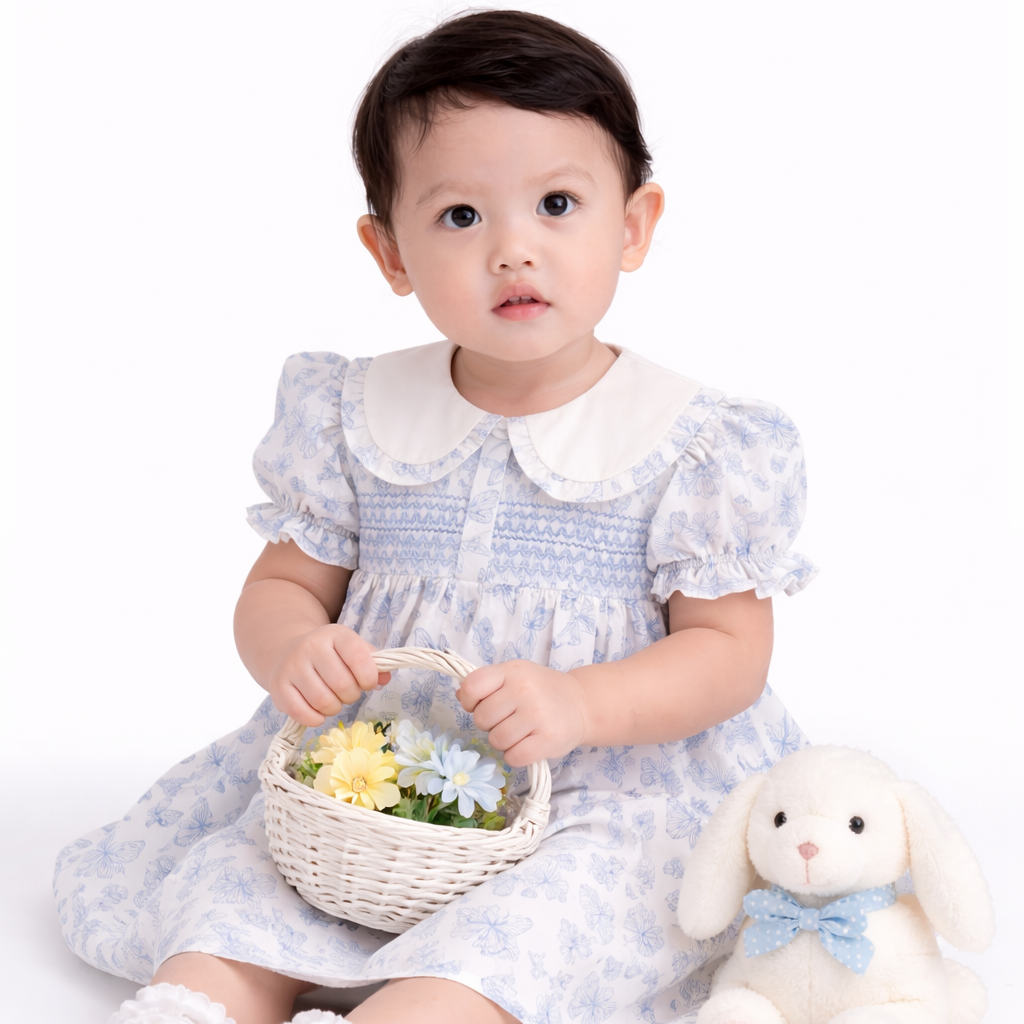 The Blue Meadow dress