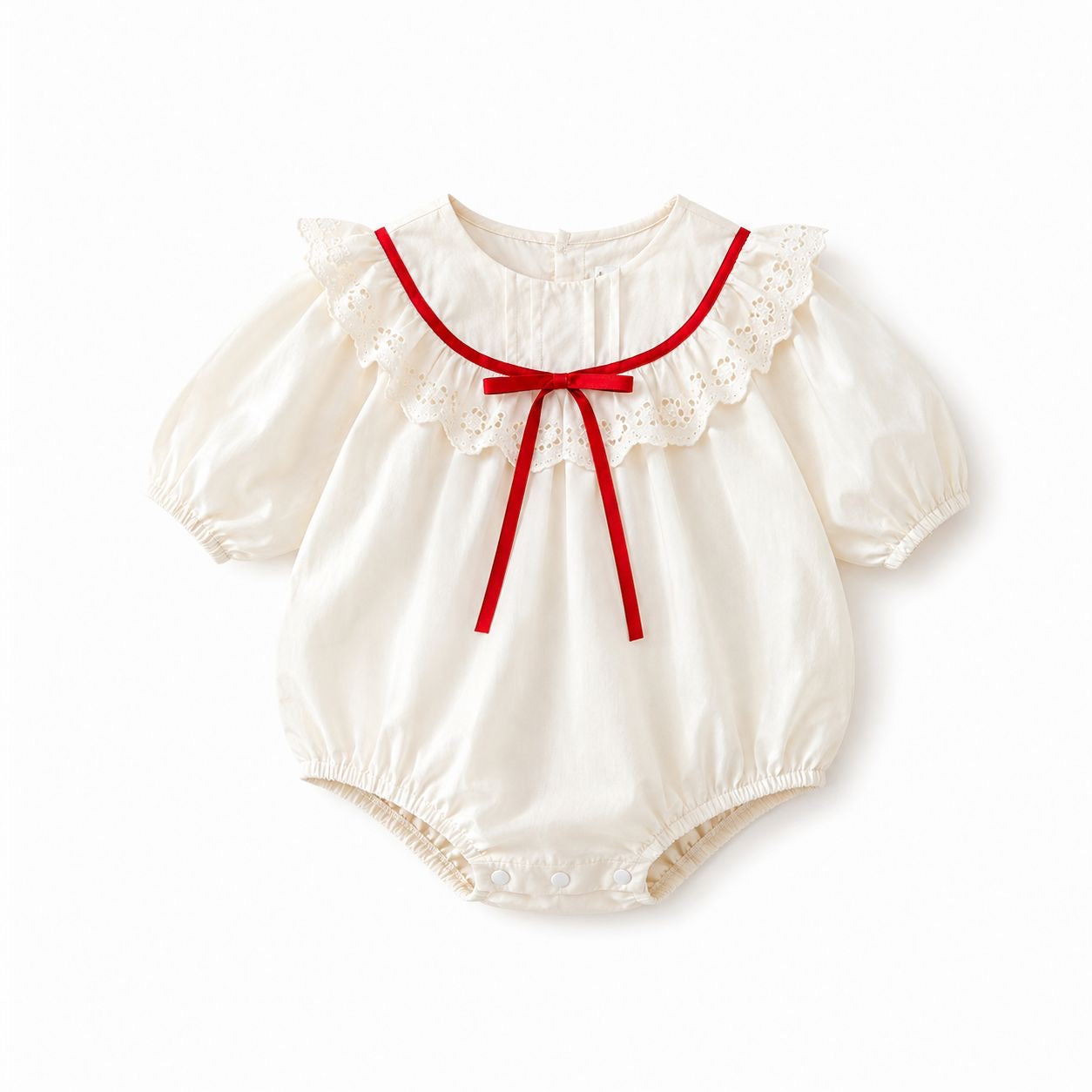 The Scarlet ribbon romper