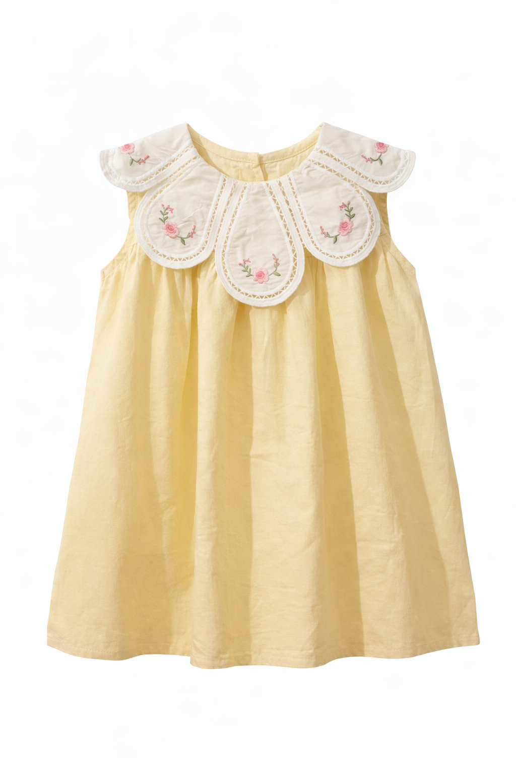 The Butter cup floral dress