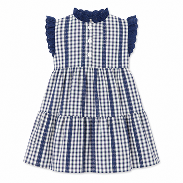 The Clara check dress