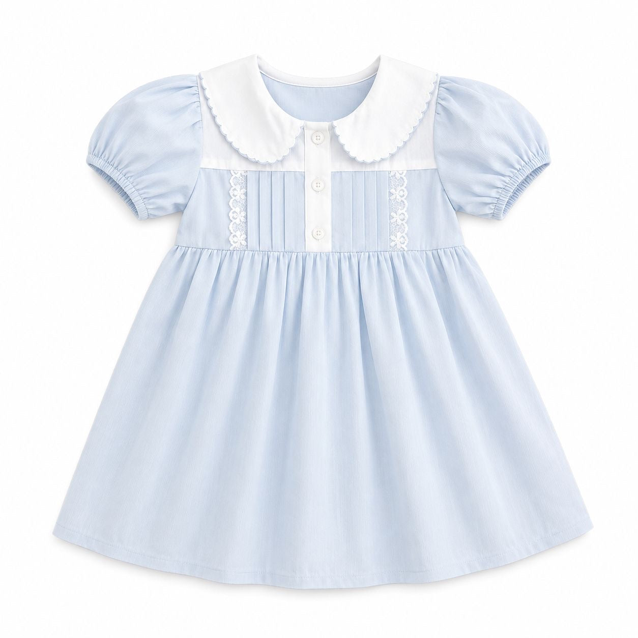 The Powder blue dress