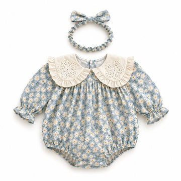 The Bluebell bloom romper