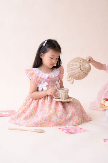 The Floral Bow dress