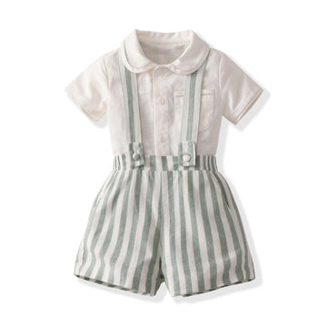 The Oliver dungaree set