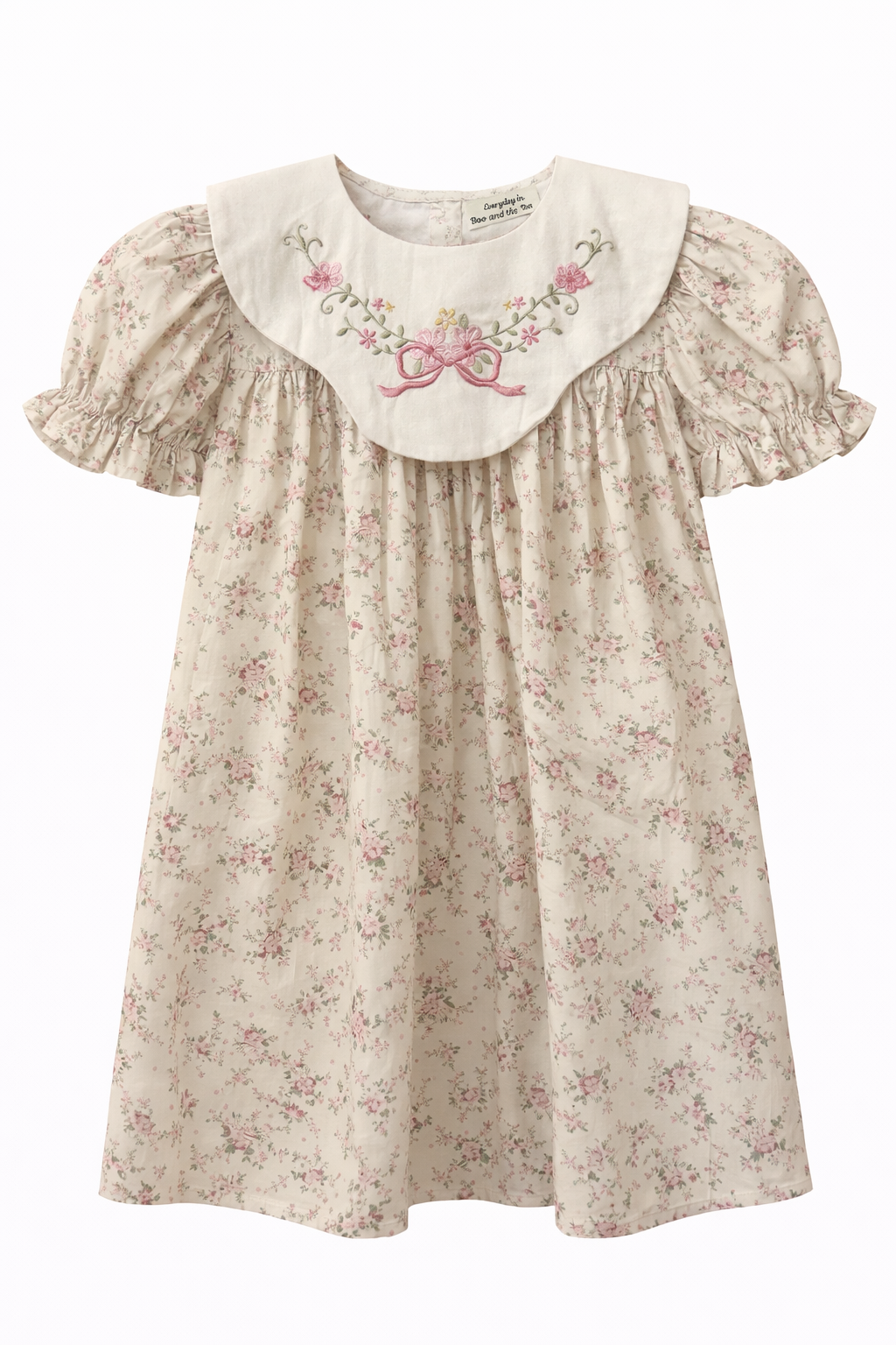 The Floral Bow dress