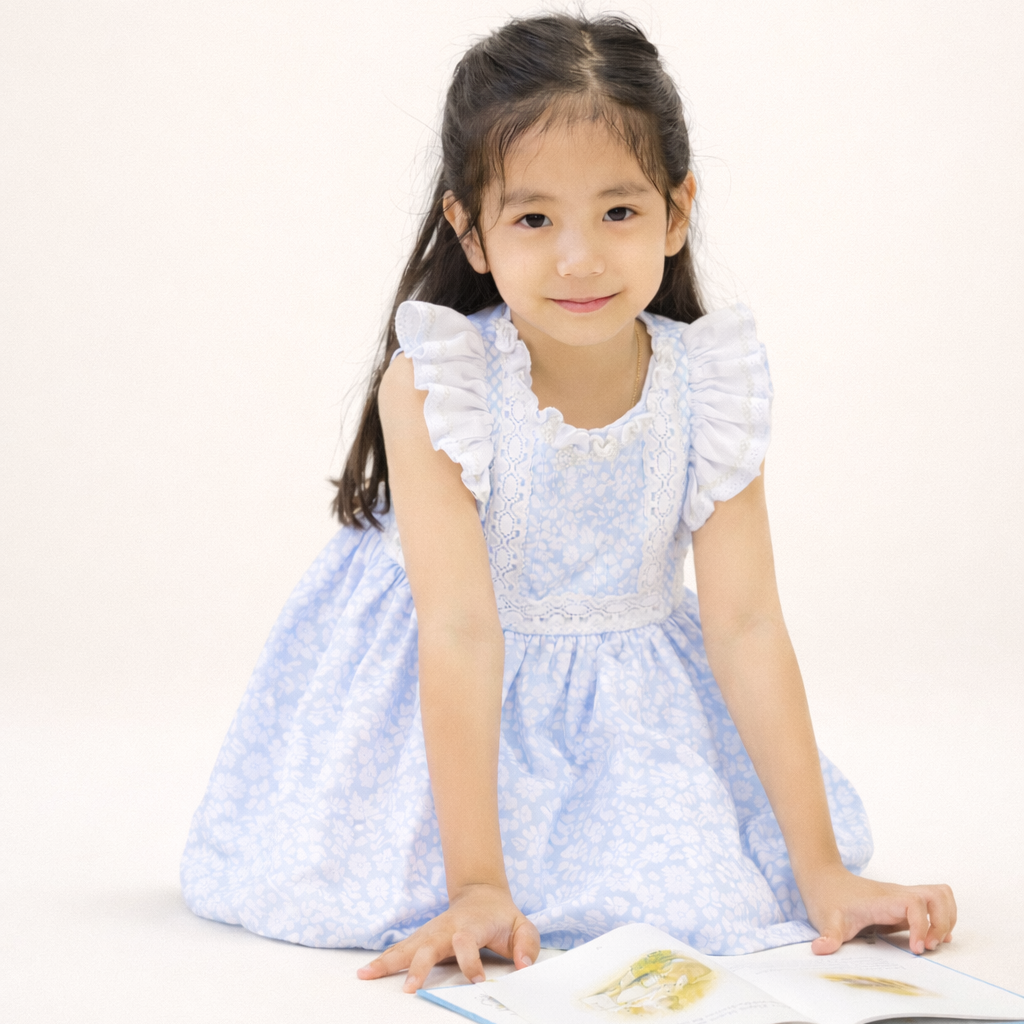 Little Blue Blossom dress