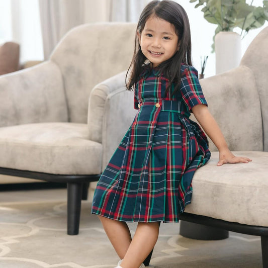 The Claudine Check Dress