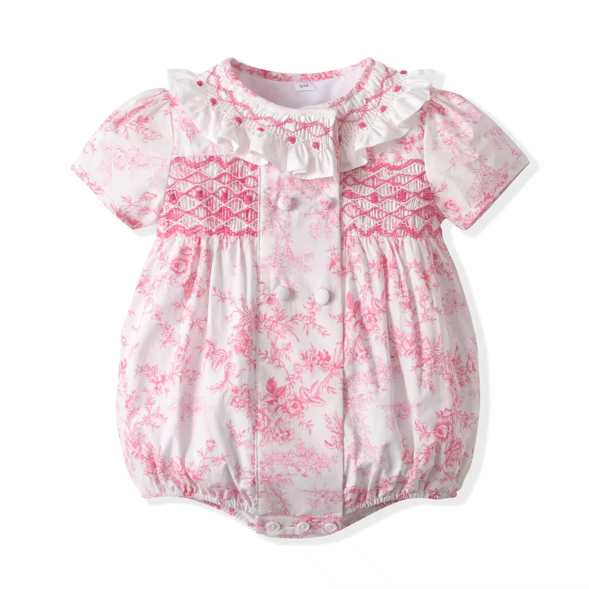 The Rosette Toile romper