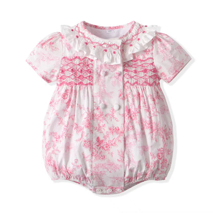 The Rosette Toile romper