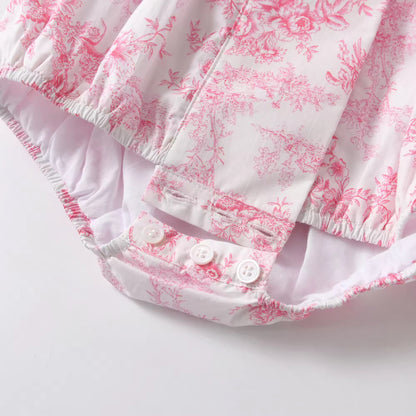 The Rosette Toile romper