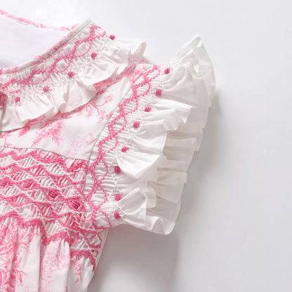 The Rosette Toile dress