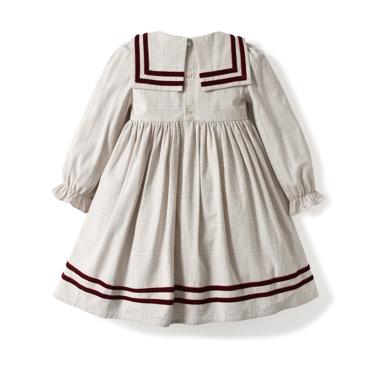 The Penelope Velvet Bow Dress