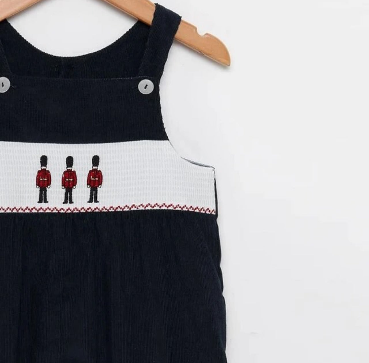 The Navy Corduroy Dungaree