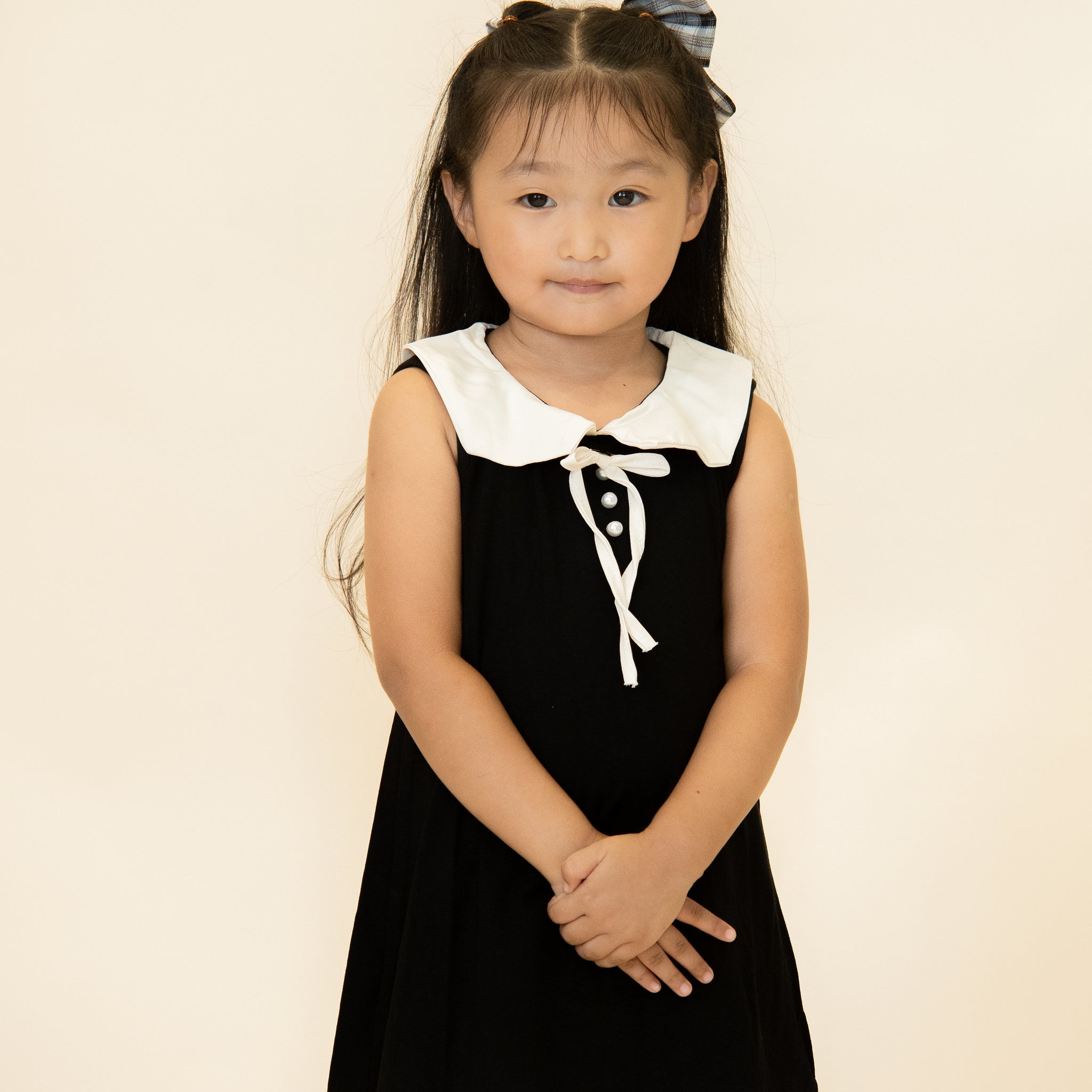 The Noir collar dress