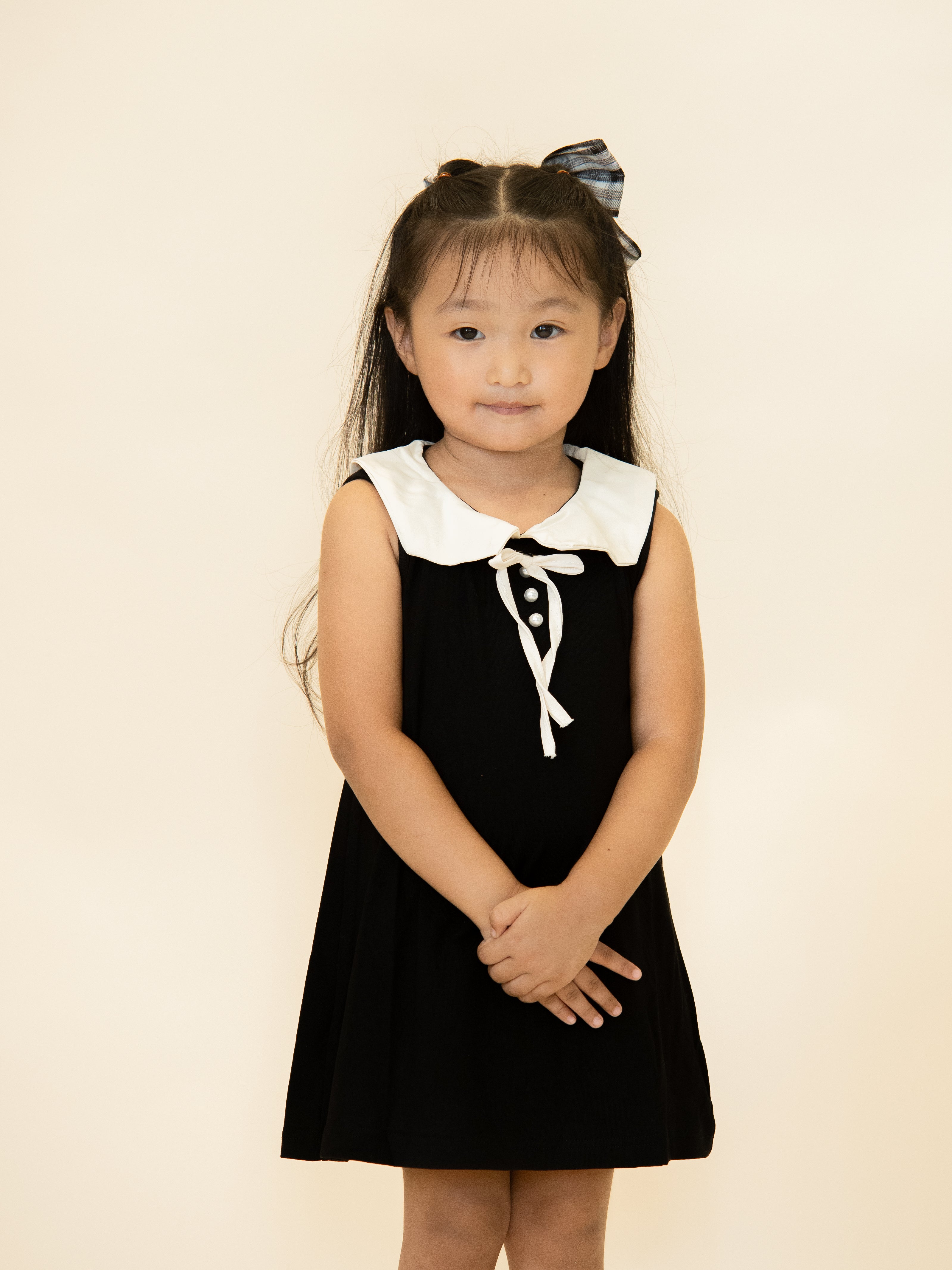 The Noir collar dress