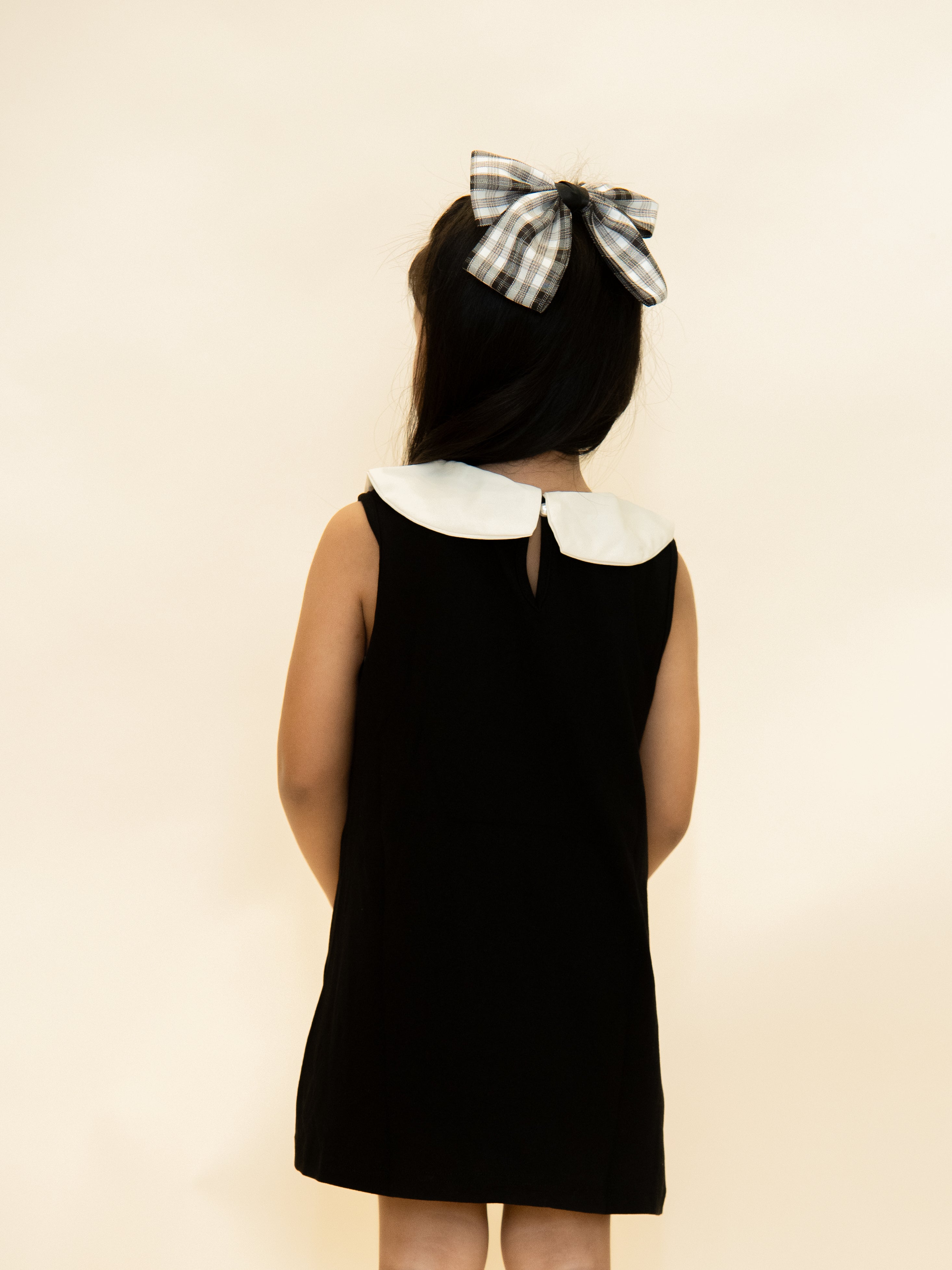 The Noir collar dress