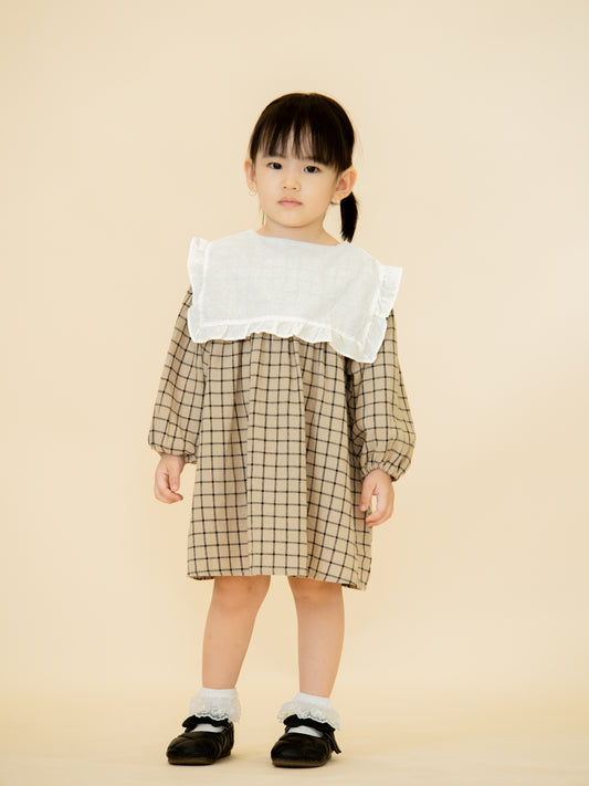 The Autumn check dress
