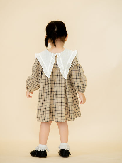 The Autumn check dress