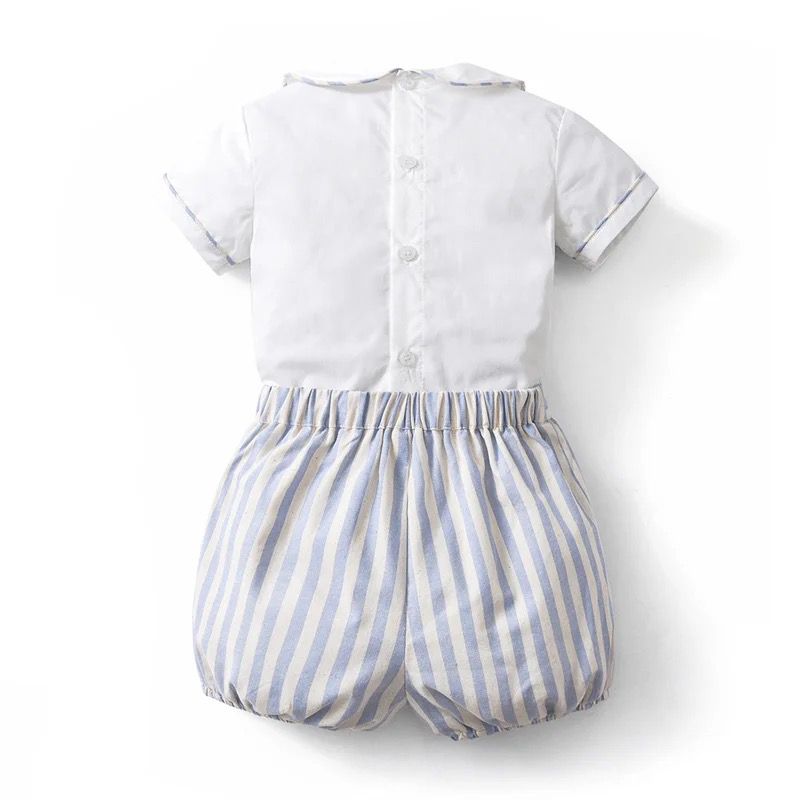 The Henry Handsmocked Set
