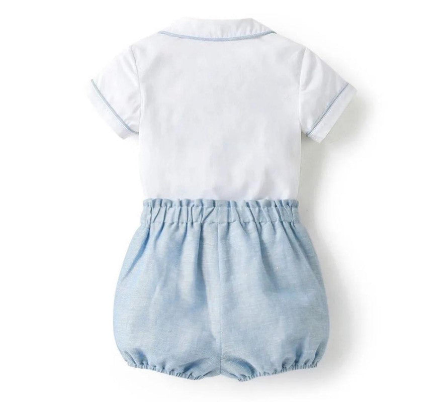 The Logan handsmocked set