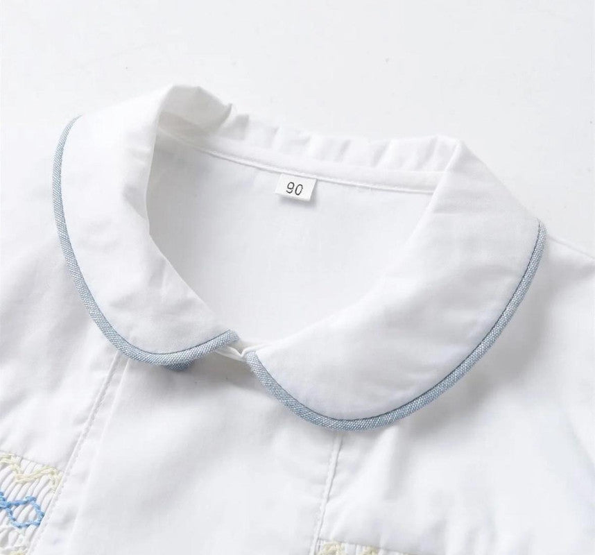 The Logan handsmocked set