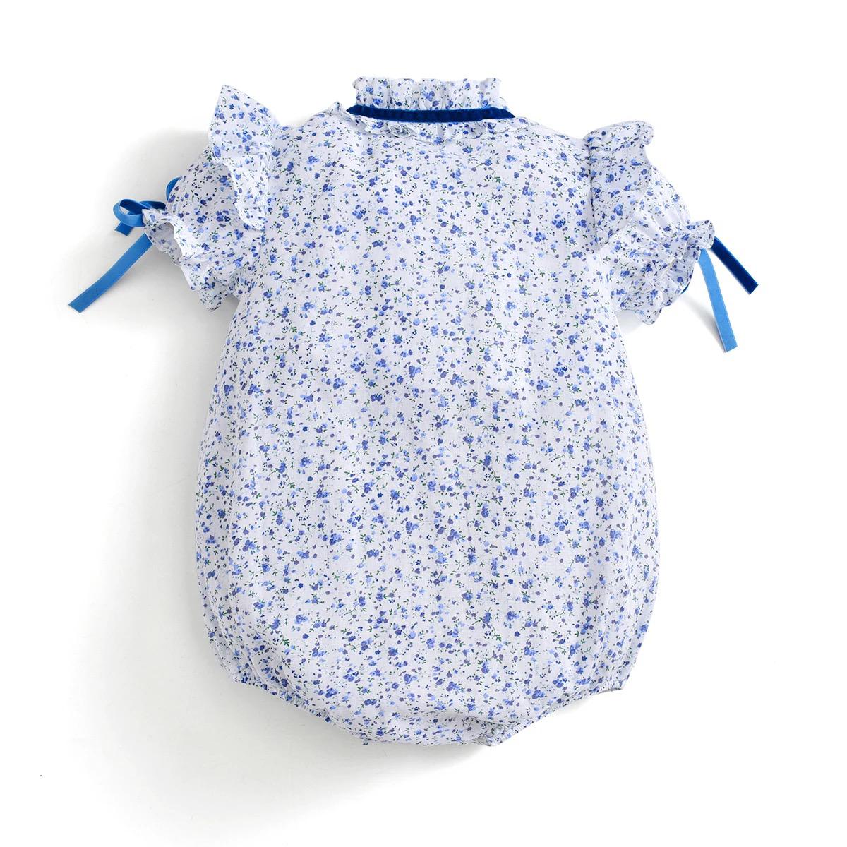 The Hydrengea Bow Romper