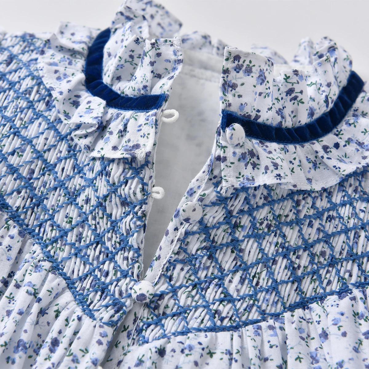 The Hydrengea Bow Romper