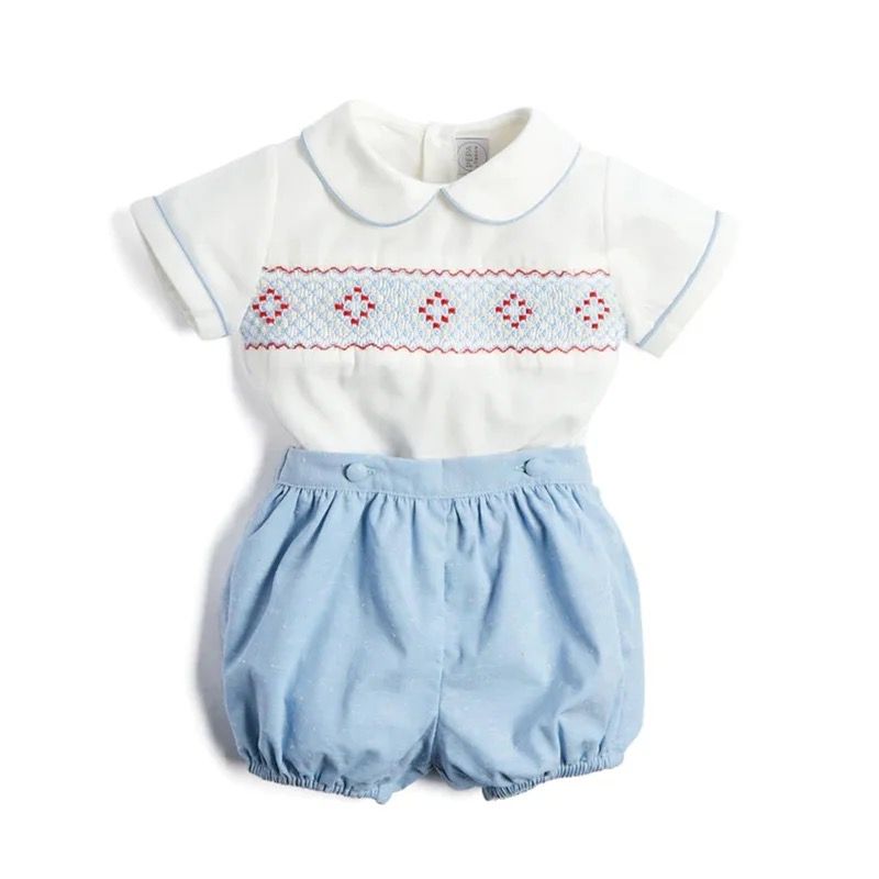 The Smocked Bloomer Set