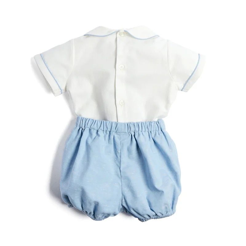 The Smocked Bloomer Set