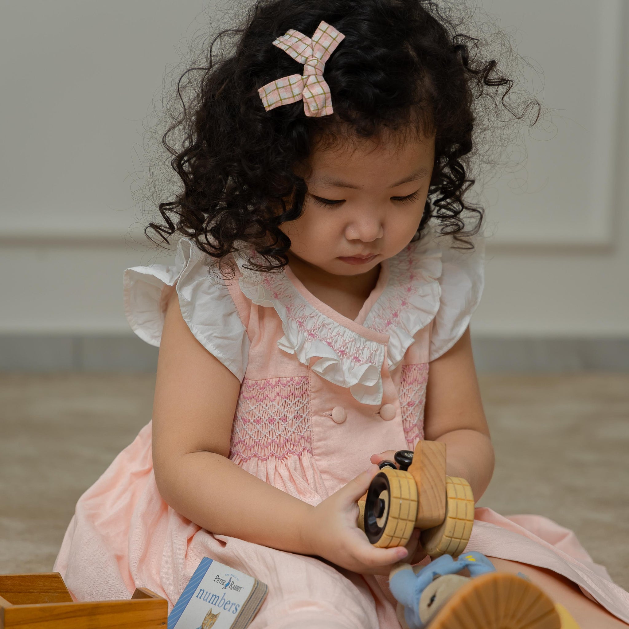 The Charlotte Peach Dress